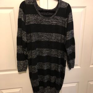 Striped Body Con Sweater Dress Torrid
